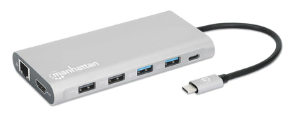 Docking Station USB-C PD 12-in-1 5 Porte USB SD e MicroSD HDMI con MST 4K