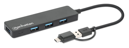 Hub USB 3.2 Gen1 4 Porte Combo USB-A e USB-C