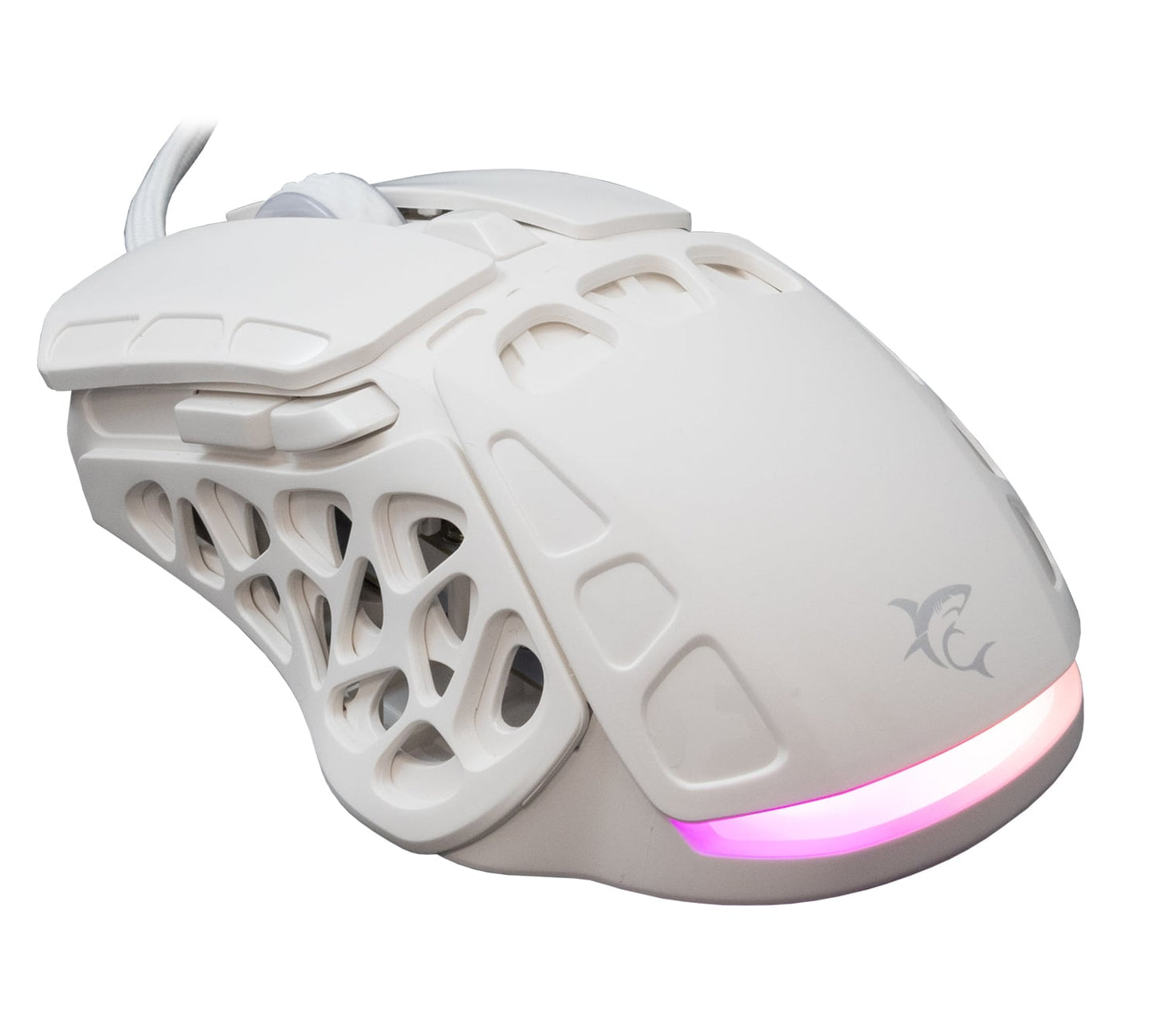 Mouse Ottico USB Gaming 7200 Dpi Retroilluminazione LED RGB Bianco, ECTOR