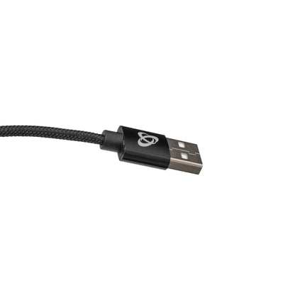 Multi Cavo di Ricarica da USB tipo A a USB-C MicroUSB e 8-pin 1m Nero