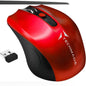 MOUSE OTTICO WIRELESS TECHMADE TM-XJ30-RED RED