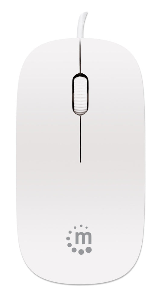 Mini Mouse Ottico USB Silhouette 1000 Dpi Bianco