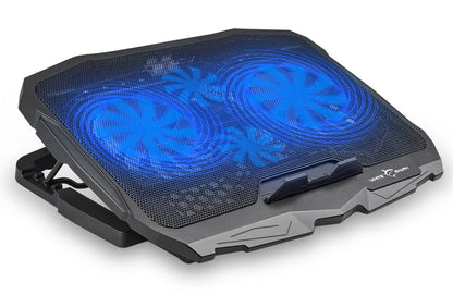 Dissipatore USB 4 Ventole per Notebook Illuminazione LED Blu