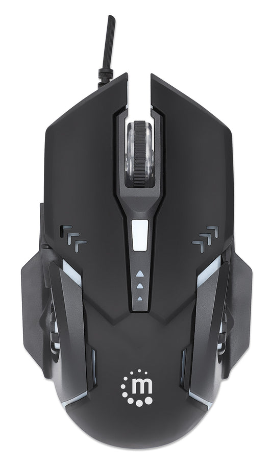 Mouse Ottico USB Gaming 3200 Dpi Retroilluminazione LED RGB