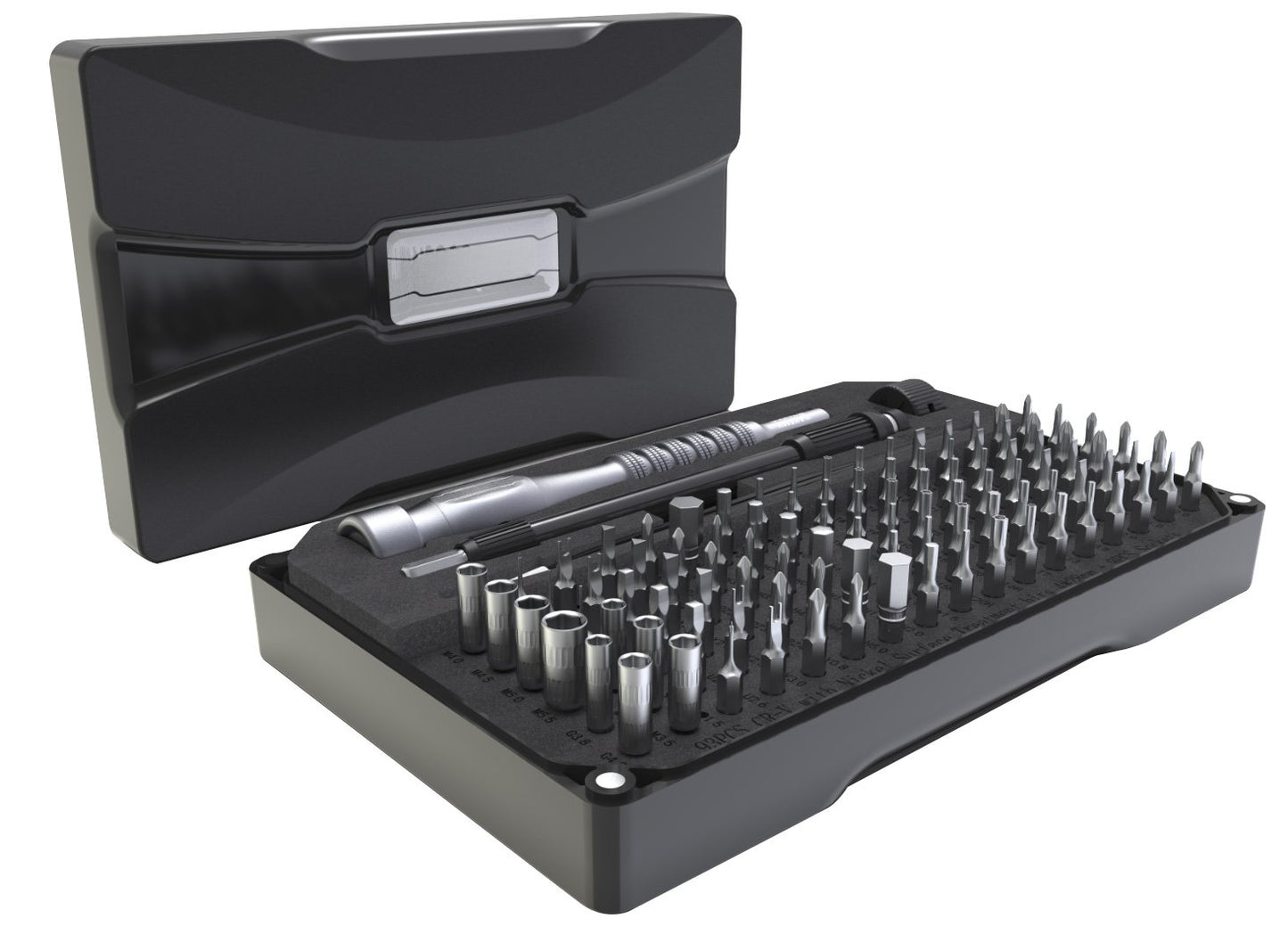 Set 106 pezzi Cacciavite Bussole e Punte Professionali