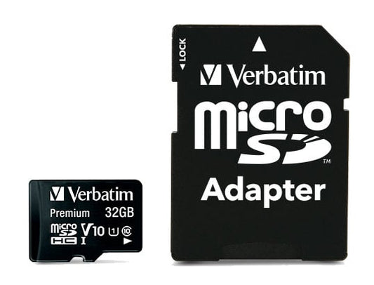 Memoria Micro SDHC 32 Gb con Adattatore - Classe 10