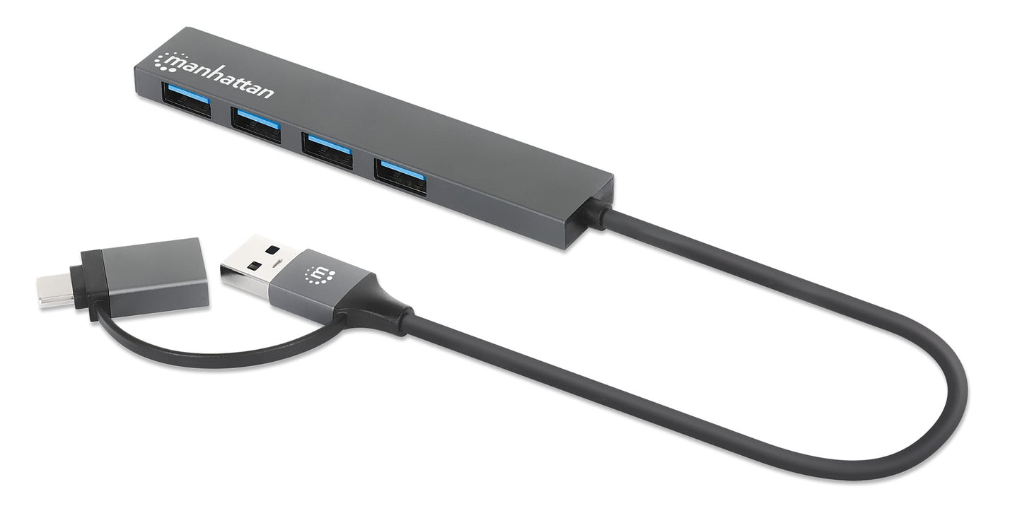 Hub USB-C 3.2 4 porte USB-A Ultra Slim