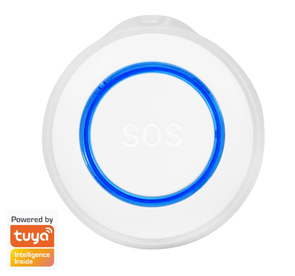 Pulsante Smart Wi-Fi di chiamata SOS Compatibile Tuya