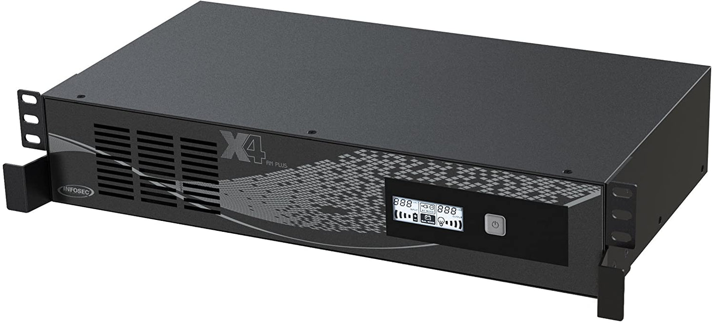 Gruppo di Continuità UPS X4 3000VA Line Interactive a Rack Nero