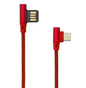 Cavo USB Angolato 90° USB A/USB-C 1.5m Rosso