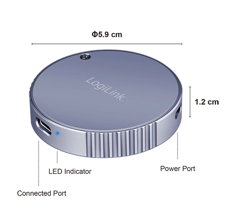 Box Esterno Magnetico USB 3.2 Gen2 SSD 100W PD Compatibile MagSafe