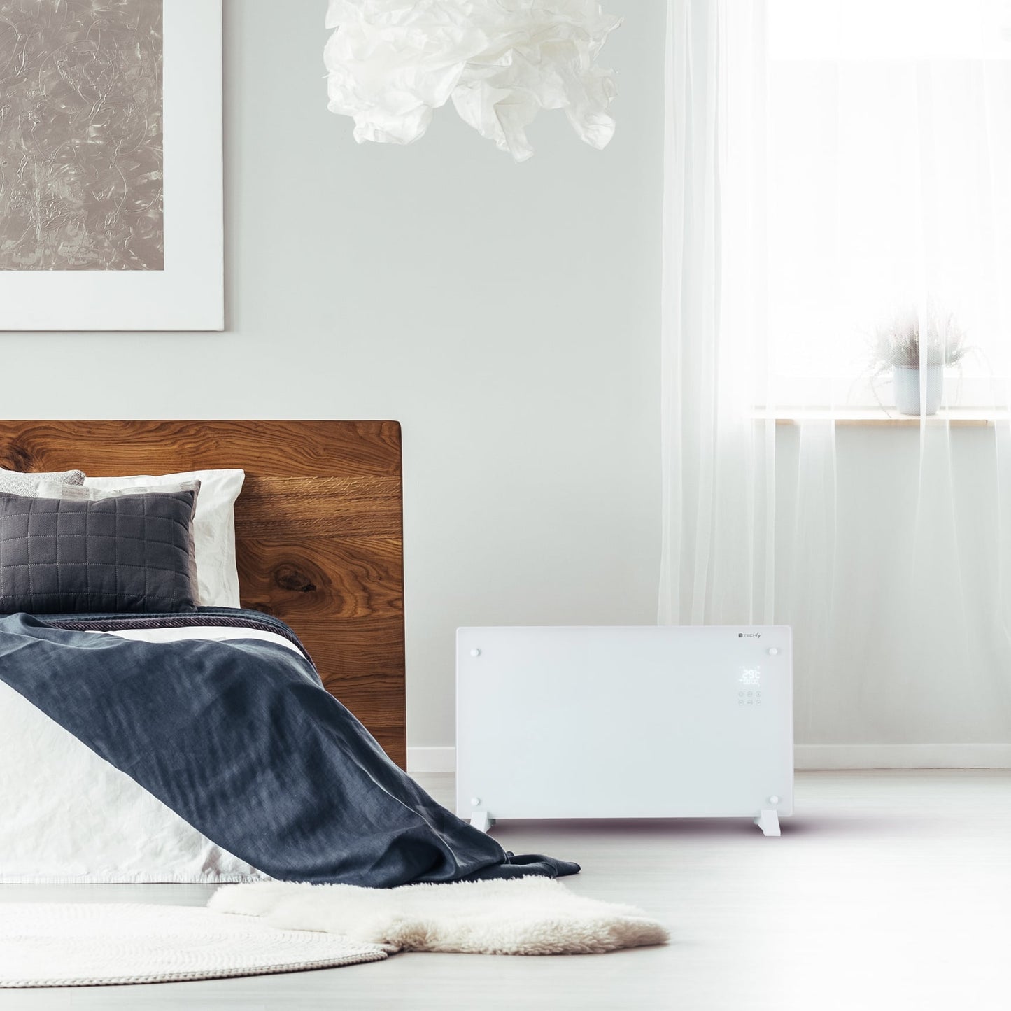 Termoconvettore da Pavimento o da Parete Riscaldatore Elettrico 2000W