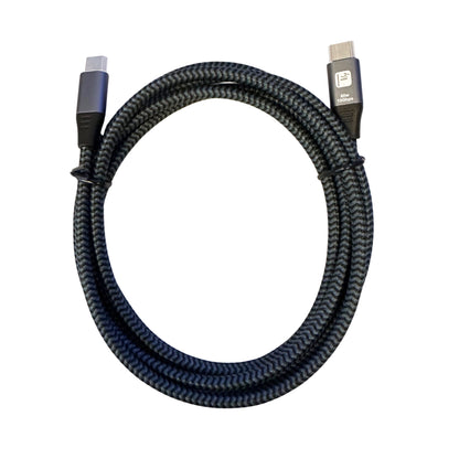 Cavo USB-C Maschio 3.2 / USB-C Maschio 3A 60W 0,5m Alluminio