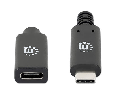 Cavo prolunga USB 3.2 Gen 2 SuperSpeed+ USB-C Maschio/Femmina 0,5m Nero