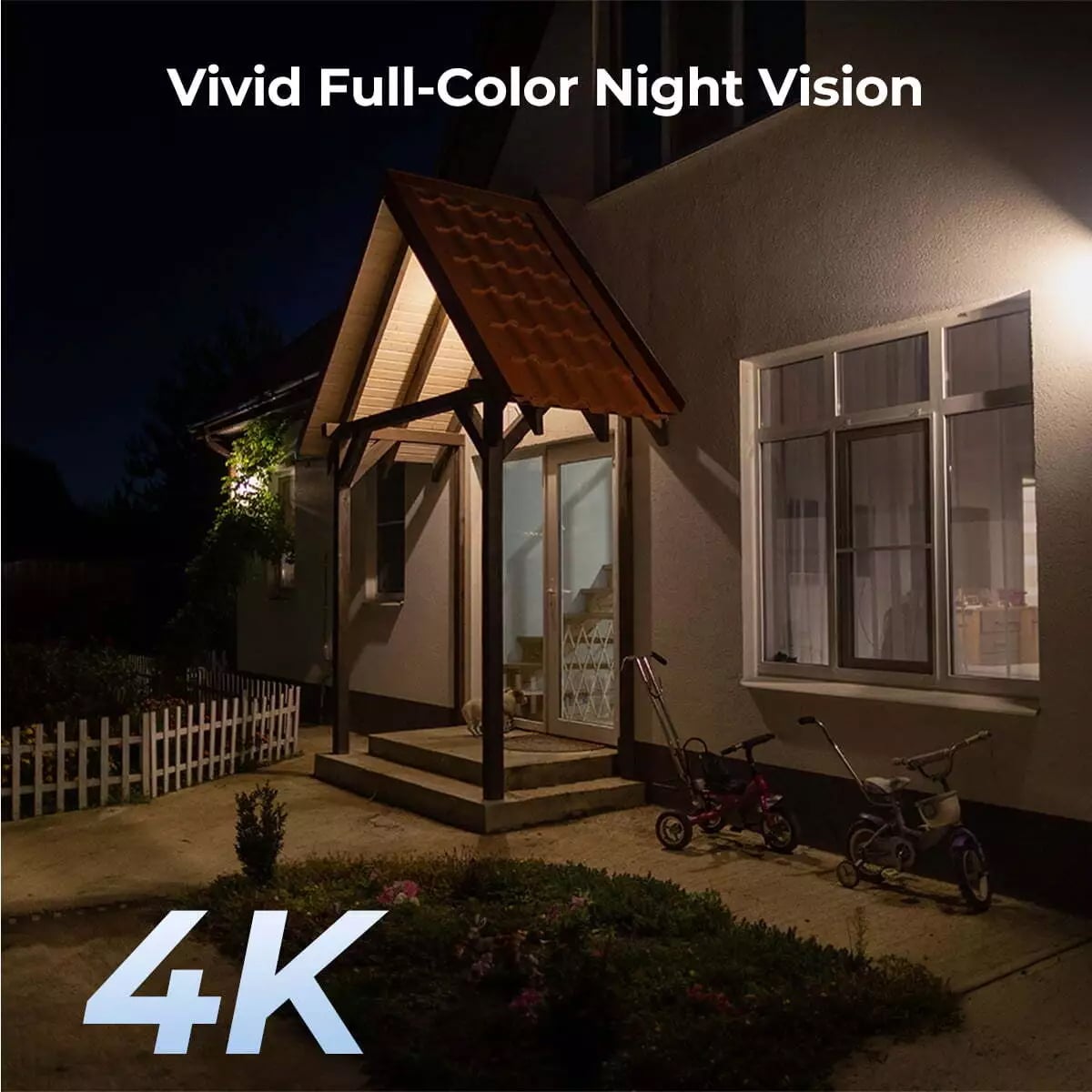 Videocamera di Sorveglianza 4K 8MP Argus PT Ultra con Pannello Solare, Serie B440SP