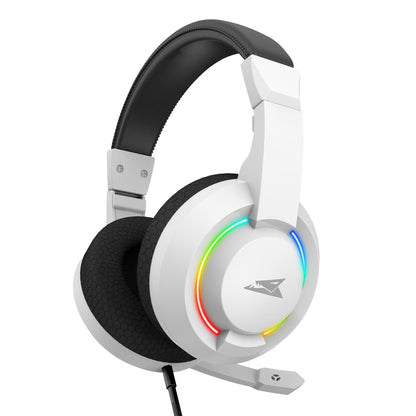 Cuffie Gaming con Microfono e Illuminazione RGB, BGH-021 HYDRA Bianco