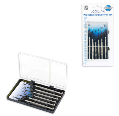 Valigetta di 6 Cacciaviti a Taglio e Phillips