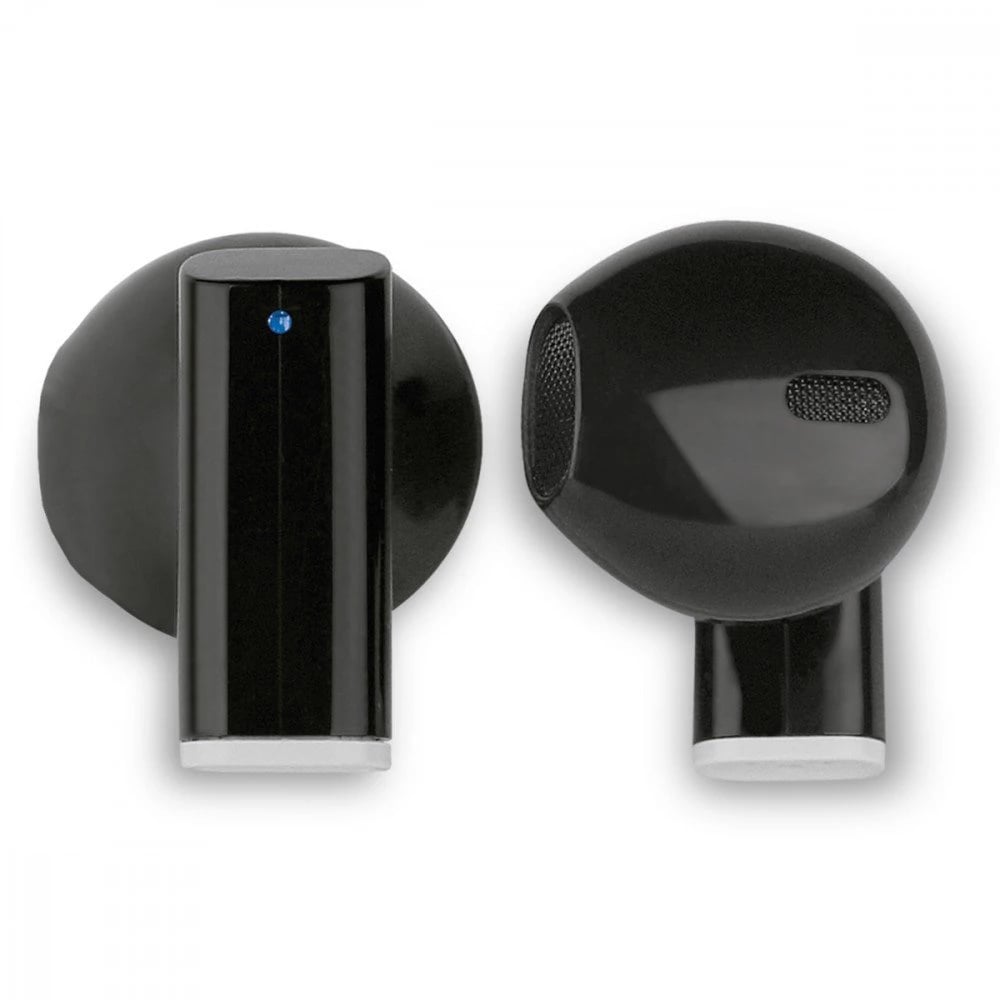 Auricolari Wireless BT V5.1 RIVA con Custodia di Ricarica Nero