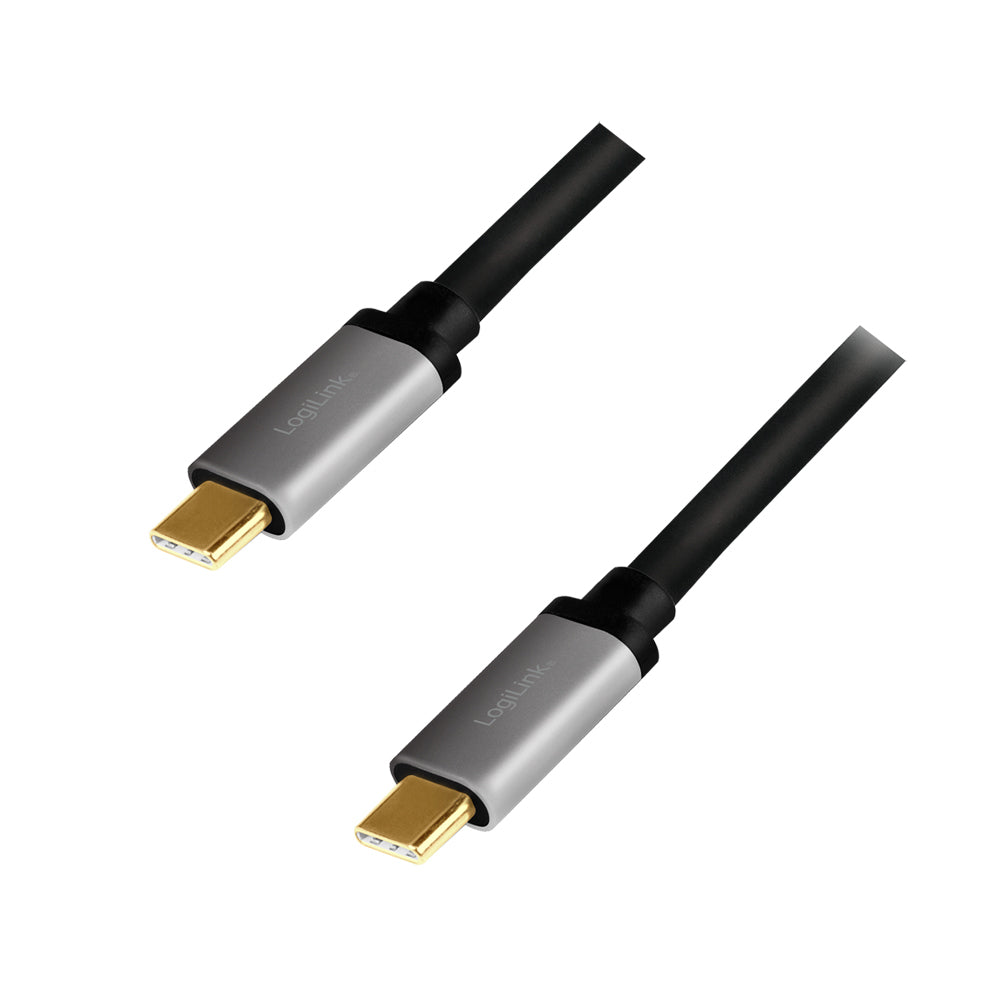 Cavo SuperSpeed 10Gbps USB-CM/USB-CM USB3.2 Gen2 4K/60Hz PD 1m Nero