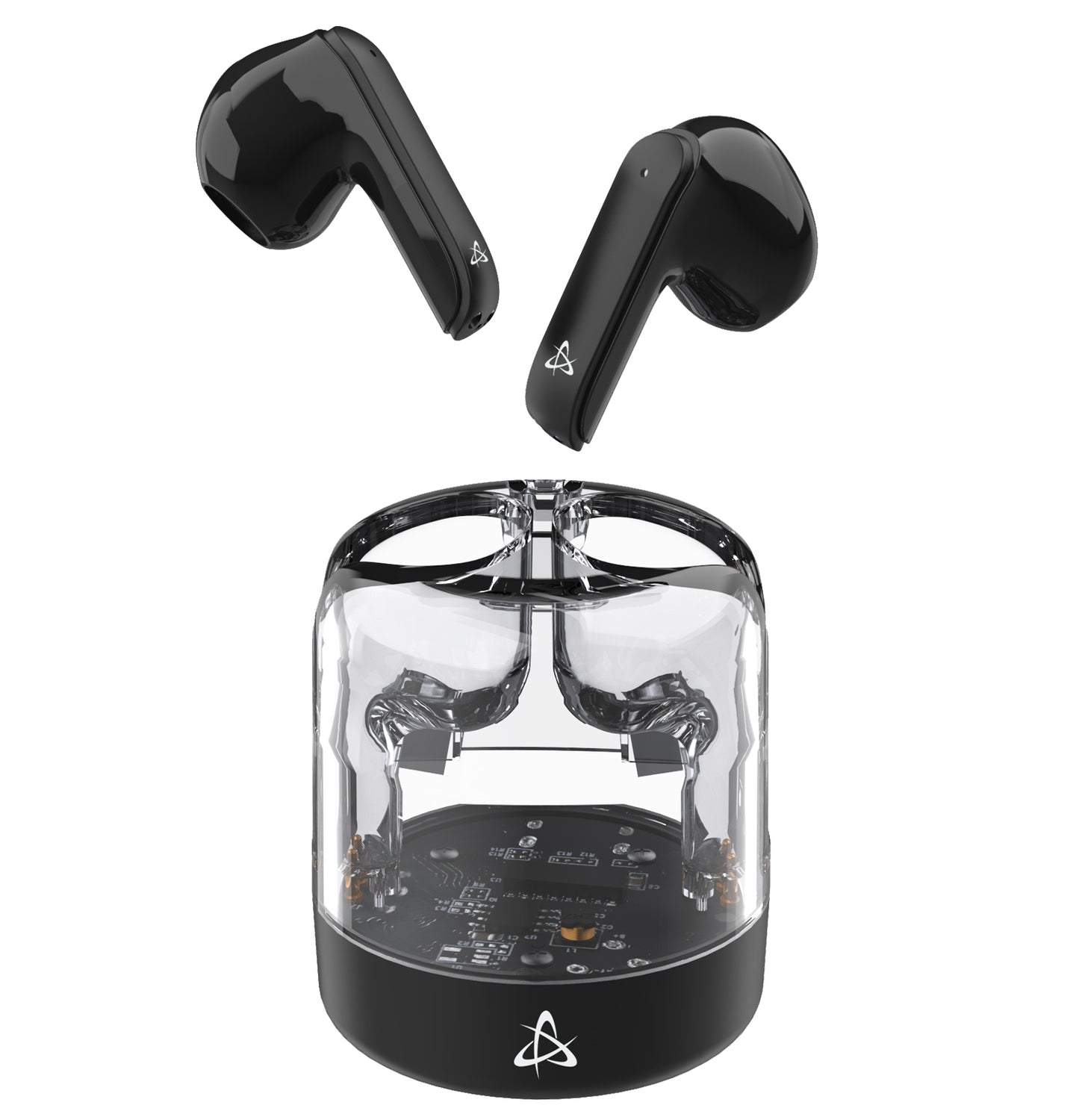 Cuffie Auricolari con Microfono Bluetooth EB-TWS12 Nero
