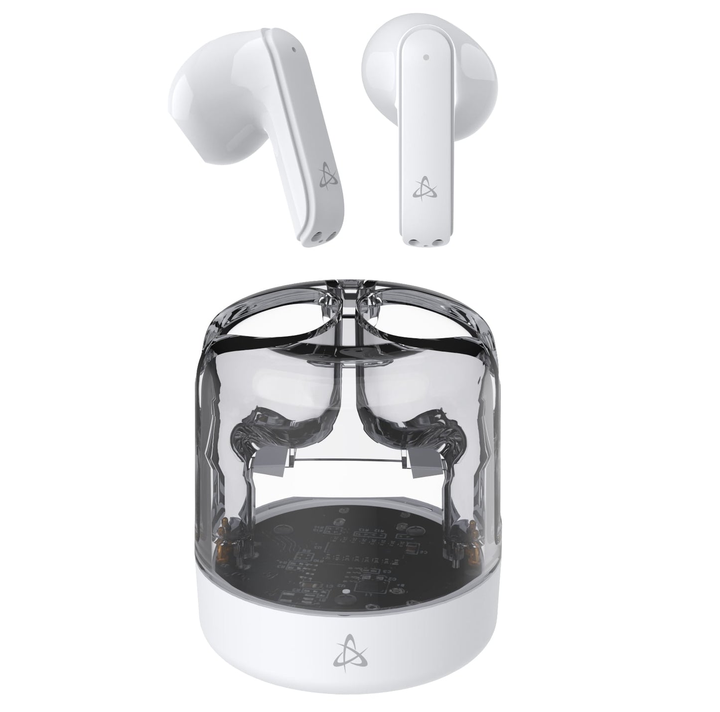 Cuffie Auricolari con Microfono Bluetooth EB-TWS12 Bianco