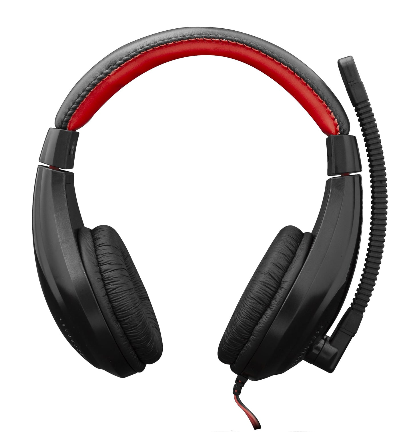 Cuffie Gaming con Microfono Serval Nero Rosso SERVAL