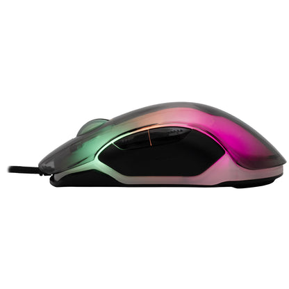 Mouse Ottico USB Gaming 12800 Dpi 7 Tasti Retroilluminazione LED RGB Nero, MORDRED