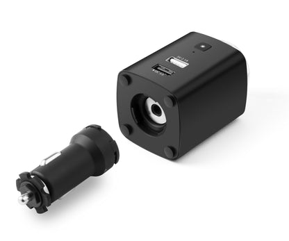 Caricatore da Auto USB-C con Luce Disco TX-159