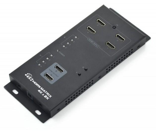 Matrix HDMI 4 IN 2 OUT 4K UHD 3D