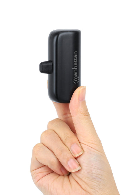 Power Bank PD 5000 mAh con Presa USB-C Integrata 20W Nero