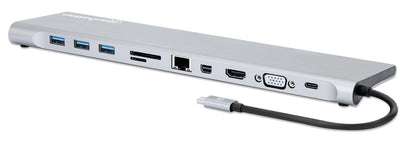 Docking Station USB-C 11-in-1 triplo monitor con MST