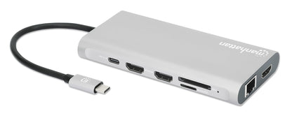 Docking Station USB-C PD 12-in-1 5 Porte USB SD e MicroSD HDMI con MST 4K