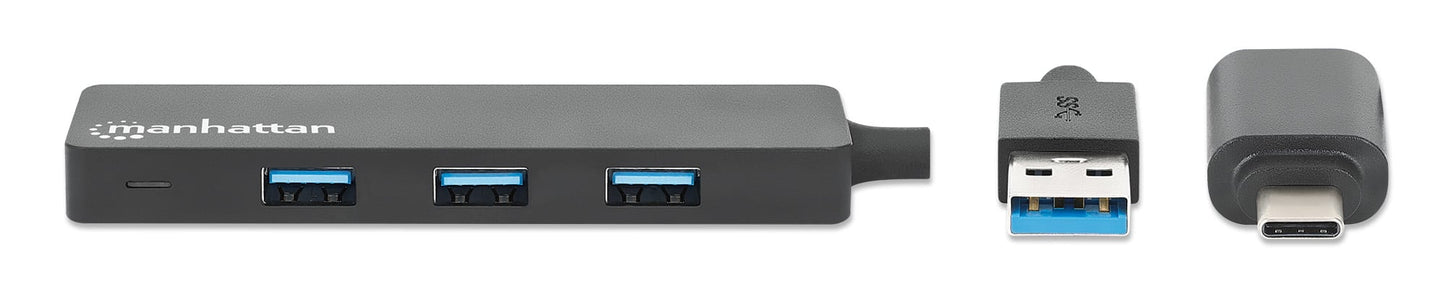 Hub USB 3.2 Gen1 4 Porte Combo USB-A e USB-C