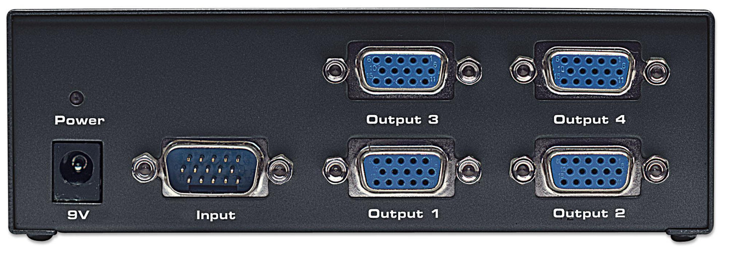 Video Splitter VGA Professionale 4 vie 350 MHz