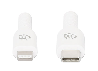 Cavo di Ricarica e Sincronizzazione USB-C a Lightning 0,5m Bianco
