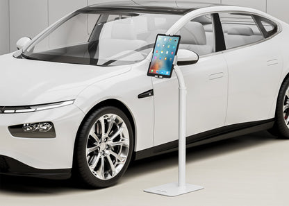 Supporto da Pavimento Antifurto per Tablet 7,9-11'' con Rotazione 360°