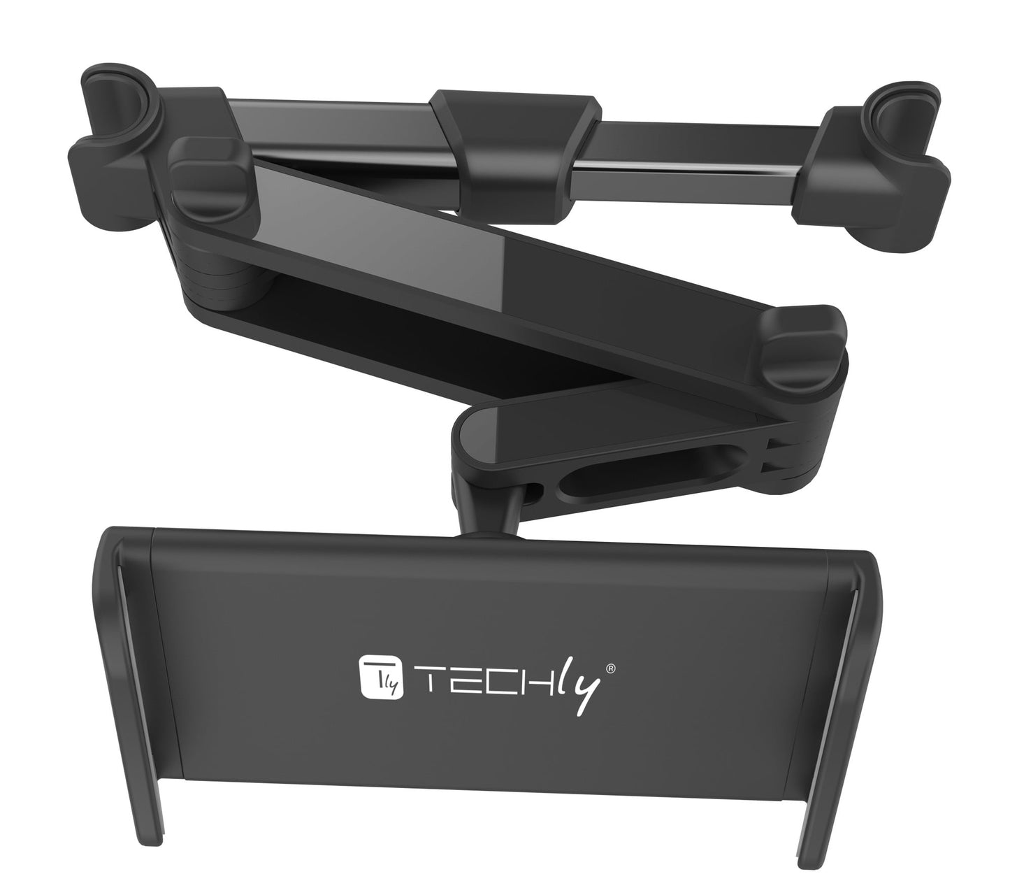 Supporto Tablet Smartphone Estensibile per Poggiatesta auto Rotazione 360°