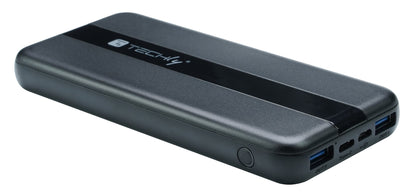 Power Bank  Smartphone 10000 mAh 20W USB-C 3 Porte Output con Cavo