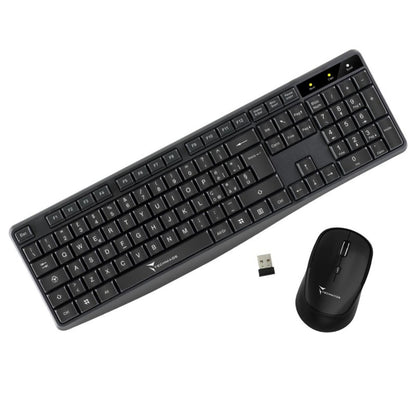 TASTIERA + MOUSE WIRELESS TECHMADE TM-KM001