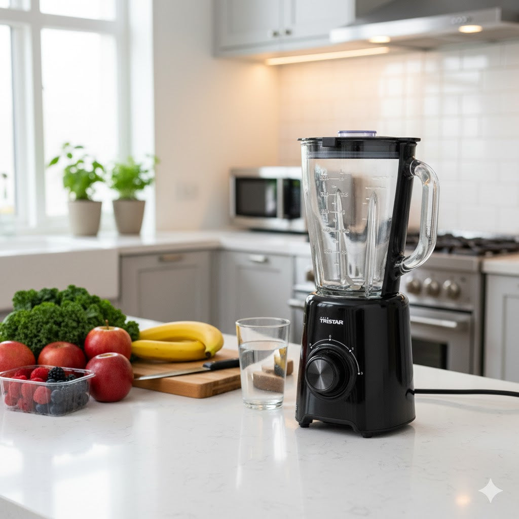 FRULLATORE TRISTAR BL-4477 1,5L 500W BLACK