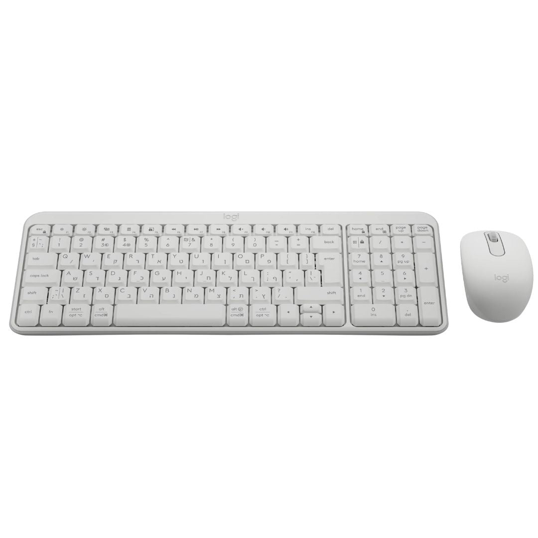 TASTIERA + MOUSE OTTICO BLUETOOTH LOGITECH MK250 920-013535 WHITE