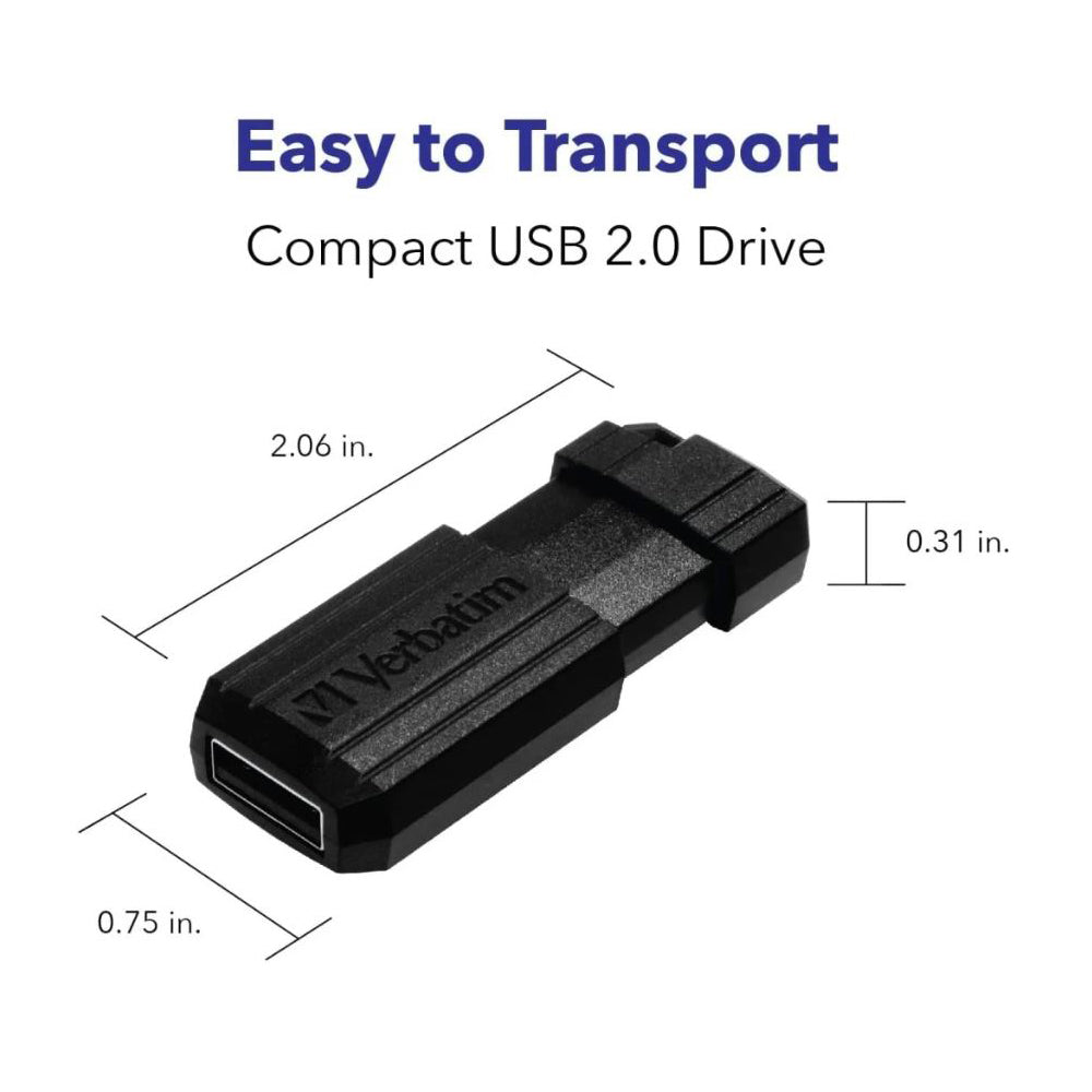 MEMORIA USB 64GB 2.0 VERBATIM 49065