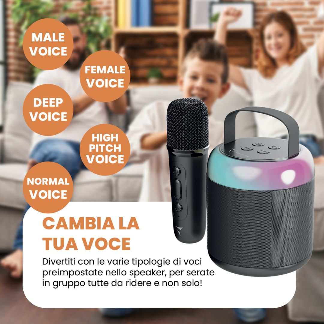 KARAOKE TECHMADE TM-K2-BK NERO