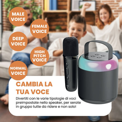 KARAOKE TECHMADE TM-K2-BK NERO