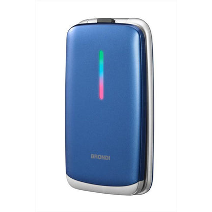 CELLULARE BRONDI CONTENDER DUOS BLU METAL ITALIA