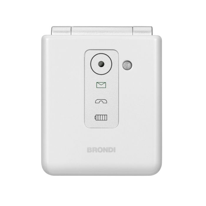 CELLULARE BRONDI FLIPPER DUOS WHITE ITALIA