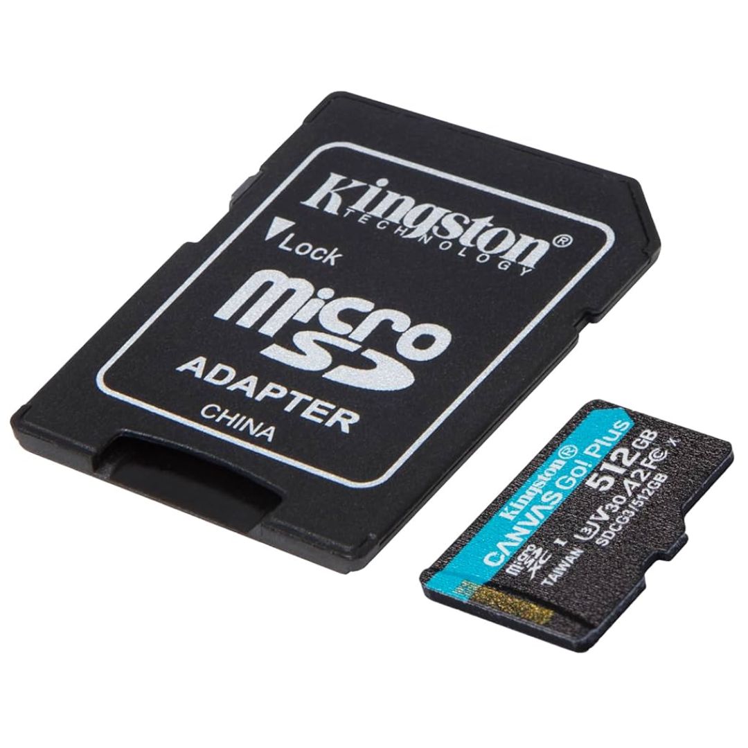 MEMORY CARD MICRO SD/TRANSFLASH 512GB KINGSTON CLASSE 10 SDCS3/512GB