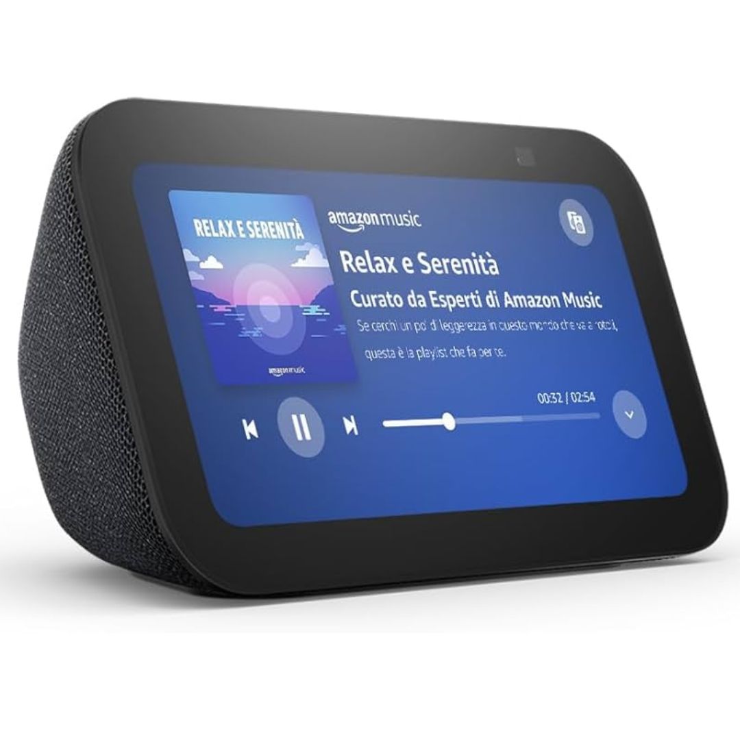 AMAZON ALEXA ECHO SHOW 5 (ULTIMO MODELLO) ANTRACITE B09B2S8WKD