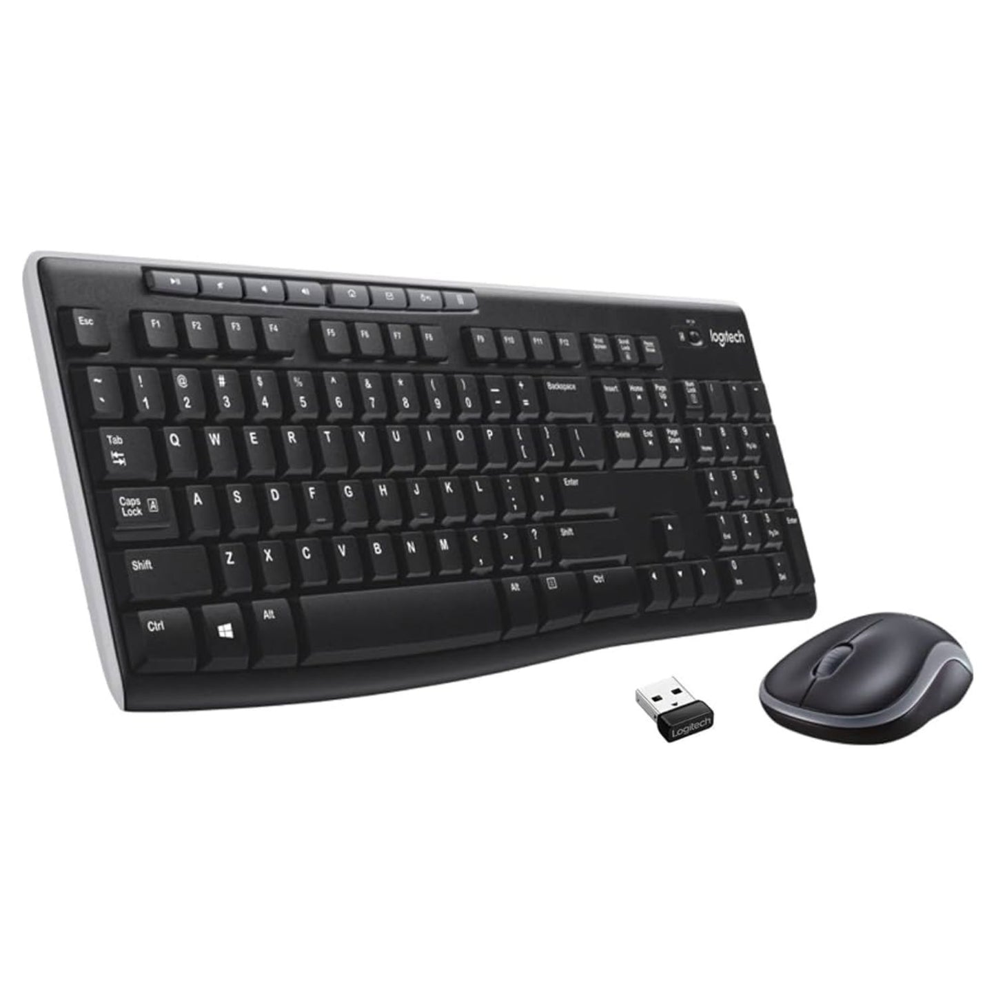 TASTIERA + MOUSE OTTICO WIRELESS LOGITECH MK270 920-004512