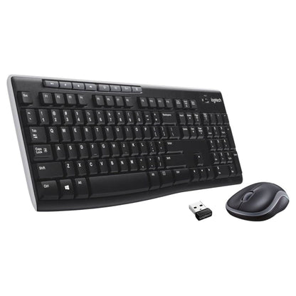 TASTIERA + MOUSE OTTICO WIRELESS LOGITECH MK270 920-004512